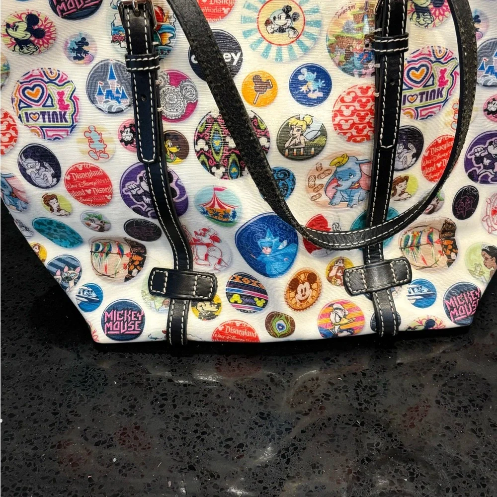 Dooney & Bourke Disney Buttons Tote Bag - Picture 2 of 10